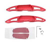 Steering Wheel Paddle Shifter Cover, Aluminum Alloy CNC Machined, 2PCS Red - Durable Extension, Easy Installation, For Axela 3 6 CX - 3 CX - 5 CX - 9 MX - 5 (Red)