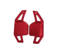 Steering Wheel Paddle Shifter Extensions Sport Trim Cover Compatible With Audi A1 A6 A8 S8 S4 RS5 RS6 Q5 R8 Q7 TT Car Interior Sticker Accessories(Red)