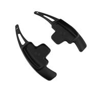 Steering Wheel Paddle Shifter Extensions Trim Cover Compatible With Mercedes Benz GLA X156 GLC GLE S CLA C W204 GLS Car Interior Sticker Accessories(Black)