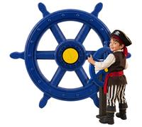 Steering wheel play tower accessory children's ship's wheel garden toy