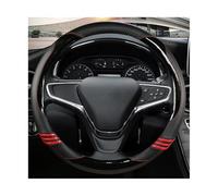 Steering Wheel Protective Cover 38cm 15" For Cruze For M&ALIBU For Sail For Spark For C&aptiva For E&QUINOX For T&RAX For Tracker For Aveo For Lova For RV Car Steering-Wheels Cover(BLACK)