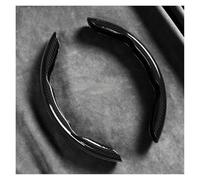Steering Wheel Protector 2pcs Carbon Fiber Silicone Car Steering Wheel Cover Non-Slip For Jaguar For F-Pace For I-PACE