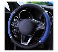 Steering Wheel Protector 38CM Car Steering Wheel Cover Auto Steering Wheel Braid On The Steering Wheel Cover Case Funda Volante Universal Car Accessories Interior Accessories(Black BLUE)
