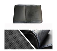 Steering Wheel Protector Black Artificial Leather Car Steering Wheel Cover For Nissan For Leaf 2018 For Rogue (Sport) 2017-2019 For X-Trail 2017-2019 For Qashqai 2018 Interior Accessories(Yellow Threa