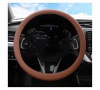 Steering Wheel Protector Car Decoration DIY Accessories Silicone Steering Wheel Cover Summer Universal Elastic Glove Texture Soft Multicolor(Brown)