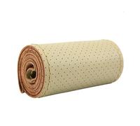 Steering Wheel Protector Car Steering Wheel Cover Braid On Steering Wheel With Needles And Thread Artificial Leather Diameter 38cm Auto Car Accessories Interior Accessories(Beige)
