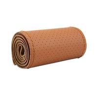 Steering Wheel Protector Car Steering Wheel Cover Braid On Steering Wheel With Needles And Thread Artificial Leather Diameter 38cm Auto Car Accessories Interior Accessories(Coffee)