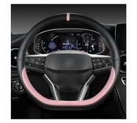 Steering Wheel Protector Car Steering Wheel Cover D Shape For Seat For Ateca For FR For Leon For ST For Arona For FR 2017 2021 For Ibiza For FR 2018 2021 Auto Accessories Steering Wheel Cover(Pink)