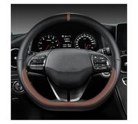Steering Wheel Protector Car Steering Wheel Cover For Hyundai For I40 For I30 For I20 For Ix35 For Ix25 For Tucson For Accent For Elantra For Santa For Fe Car Grip Cover(COFFEE D SHAPE)