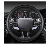 Steering Wheel Protector Car Steering Wheel Cover For Hyundai For I40 For I30 For I20 For Ix35 For Ix25 For Tucson For Accent For Elantra For Santa For Fe Car Grip Cover(BLACK O SHAPE)
