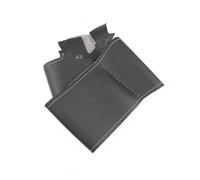 Steering Wheel Protector Car Steering Wheel Cover For Hyundai For Tucson 2006 2007 2008 2009 2010 2011 2012 2013 2014 Car Grip Cover(Black-gray line)