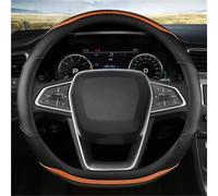 Steering Wheel Protector Car Steering-Wheels Cover 38cm For EcoSport For Escape For Kuga For Expedition EL Max For Explorer For Galaxy S-Max F-Series Car Wheel Cover(ORAGE D SHAPE)