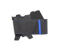 steering wheel protector Compatible With TT TTS 8J TTRS 2006 2007 2008 2009 2010 2011 2012 2013 2014 Suede Car Interior Steering Wheel Cover(Blue line-Blue strip)