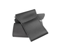 steering wheel protector Compatible With X3 E83 2003 2004 2005 2006 2007 2008 2009 2010 Hand-stitched Car Inner Steering Wheel Cover Protective Trim(Black)