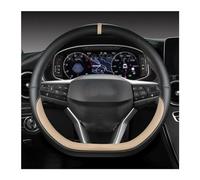 Steering Wheel Protector Cover Car Steering Wheel Cover D Shape For Seat For Ateca For FR 2017 2020 For Leon ST 2020 For Arona For FR 2017 2021 For Ibiza For FR 2018 2021(BEIGE)