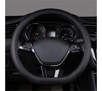 Steering Wheel Protector Cover D Shape Car Steering Wheel Cover For VW For Sharan For Passat For Caddy For Touran For Tiguan 2015-2021 For Teramont For Atlas T-Roc T-cross 2017-2021 Car Wheel Cover(Bl