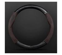 Steering Wheel Protector Cover For Citroen For C5 Love Echo C4L Steering Wheel Covers(Mocha brown round)