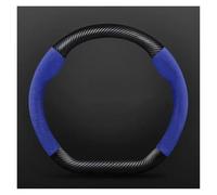 Steering Wheel Protector Cover For Citroen For C5 Love Echo C4L Steering Wheel Covers(Sapphire blue D-shaped)