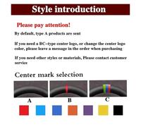 Steering Wheel Protector Cover For Toyota For Corolla For Caldina For RAV4 For Wish For Scion TC XA XB 2003-2010 Black Faux Leather Car Steering Wheel Cover(Gray Rhread)