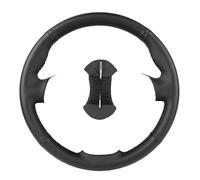 Steering Wheel Protector DIY Customized Car Steering Wheel Cover For Toyota For Corolla 2004-2006 For Caldina 2002-2007 For RAV4 (US) 2005 Auto Leather Steering Wrap Steering Wheel Cover(Black)