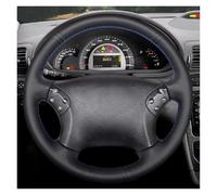 Steering Wheel Protector For Benz For W203 For C-Class 2001 2002 2003 2004 2005 206 2007 Hand-sewn Microfiber Leather Car Steering Wheel Cover