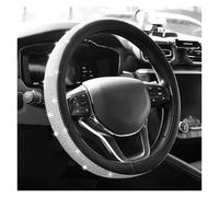 Steering Wheel Protector For Bling Bling Diamond Rhinestones Crystal Car Steering Wheel Cover PU Leather Auto Accessories Case Car Styling(Pink)