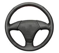 Steering Wheel Protector For BMW 5 Series E39 1995 1996 1997 1998 1999 2000 Car Steering Wheel Cover Black(Black)