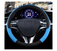 Steering Wheel Protector For Civic 2004 2005 2006 2007 2008 2009 2012 2013 2014 2015 Car Steering Wheel Cover PU Leather Non-slip Auto Accessories(Blue)