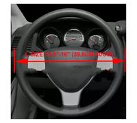 Steering Wheel Protector For Dodge For Grand For Caravan For Challenger For Journey For Charger For Dart For Nitro Car Steering Wheel Cover 39.5CM-40CM Steering Wheel Cover
