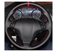 Steering Wheel Protector For Fiat For Punto For Bravo For Linea For Qubo For Doblo For Grande Black Artificial Leather Braid Car Steering Wheel Cover Wrap(WHITE)