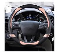 Steering Wheel Protector For Focus 3 2015-2018 For Kuga 2016-2019 For Escape For C-MAX For Ecosport 2018-2019 Pu Leather Car Steering Wheel Cover
