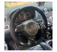 Steering Wheel Protector For Golf For Tiguan For Passat B7 CC Car Steering Wheel Cover Braid Non-Slip Suede Steering Wheel Cover for Car(Red Thread)