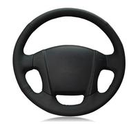 Steering Wheel Protector For Kia For Sportage 2 2004 2005 2006 2007 2008 2009 2010 2011 2012 2013 Car Steering Wheel Cover Hand-stitched Artificial Leather(Gray Thread)