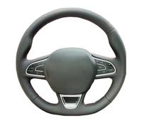 Steering Wheel Protector For Koleos For Megane For Talisman 2015-2018 For Kadjar Microfiber Leather Car Steering Wheel Cover Car Steering Wheel Cover(GREEN)