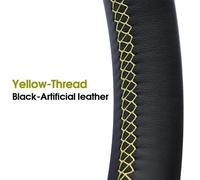 Steering Wheel Protector For Outlander 2013 2014 For Mirage For ASX Auto Interior Hand-sewn Car Steering Wheel Cover