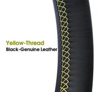 Steering Wheel Protector For Outlander 2013 2014 For Mirage For ASX Auto Interior Hand-sewn Car Steering Wheel Cover