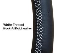 Steering Wheel Protector For Outlander 2013 2014 For Mirage For ASX Auto Interior Hand-sewn Car Steering Wheel Cover