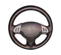 Steering Wheel Protector For Outlander For ASX For Colt For Pajero For Sport Black Car Steering Wheel Cover(Light Bl)