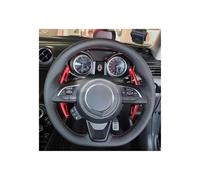 Steering Wheel Protector For Suzuki For Jimny For Sierra For Swift For Sport For Teszt For Baleno 2018-2024 Hand-stitched Car Steering Wheel Cover Steering Wheel Cover(Red line style)