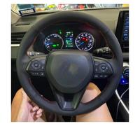 Steering Wheel Protector For Toyota For RAV4 For SUV 2019-2024 For Avalon 2019-2022 Car Steering Wheel Cover Accessories Steering Wheel Covers(Blue Thread)