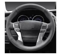 Steering Wheel Protector For Toyota For Reiz For Mark X 2009 2010 2011 2012 2013 2014 2015 Hand-sewn Microfiber Leather Car Steering Wheel Cover