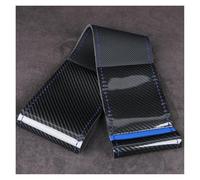 Steering Wheel Protector For Universal 38cm Wheels For Luxury Fashionable Durable Black Brown Carbon Fiber Hand Stitched Car Steering Wheel Cover(BLUE 01)