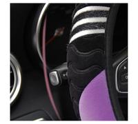 Steering Wheel Protector For Women Car Steering Wheel Cover Plush Little Monster Elastic Warm Anti-slip Wheel Cover Styling Accessories(Grey)