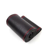 Steering Wheel Protector Large Size Car Truck Steering Wheel Cover For Truck Bus DIY Handmade Genuine Leather Steering Wheel Cover 42/45/47/50CM Steering Wheel Covers(47cm brown)(47cm black)