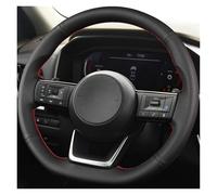Steering Wheel Protectors Artificial Leather Car Steering Wheel Cover Braid For Nissan For Qashqai J11 J10 For Leaf X For Trail in .(Yellow Thread)