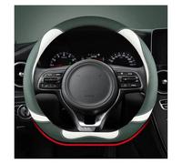 Steering Wheel Protectors Car Steering Wheel Cover D Shape For Kia K5 For Optima 2019 2020 For Forte GT 2019-2021 For Ceed(GREEN)