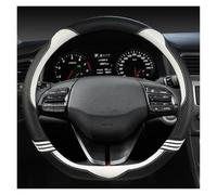 Steering Wheel Protectors Car Steering Wheel Cover For Hyundai i40 i30 i20 i10 ix35 ix25 For Tucson For Accent For Elantra For Santa Fe(WHITE D)