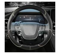 Steering Wheel Protectors Car Steering Wheel Cover Leather For Toyota For Avalon For Crown 2018-2024 For RAV4 2024(Beige)