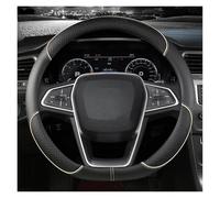 Steering Wheel Protectors Car Steering-Wheels Cover 38cm For EcoSport For Galaxy For S-Max F-Series For Focus 2 3.(Beige D shape)