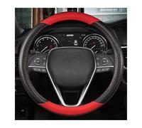 Steering Wheel Protectors Car Steering-Wheels Cover 38cm For Toyota 86 For HiAce For Innova For Noah For Prius For Land For Cruiser For Prado(Red)